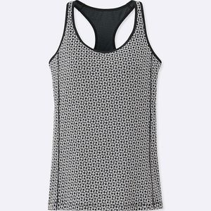 Uniqlo | AIRism Black/White Bra Tank